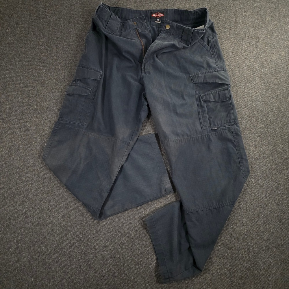 Tru-Spec Mens Size 34x31‎ Cargo Pants Dark Gray  Utility Workwear Pockets